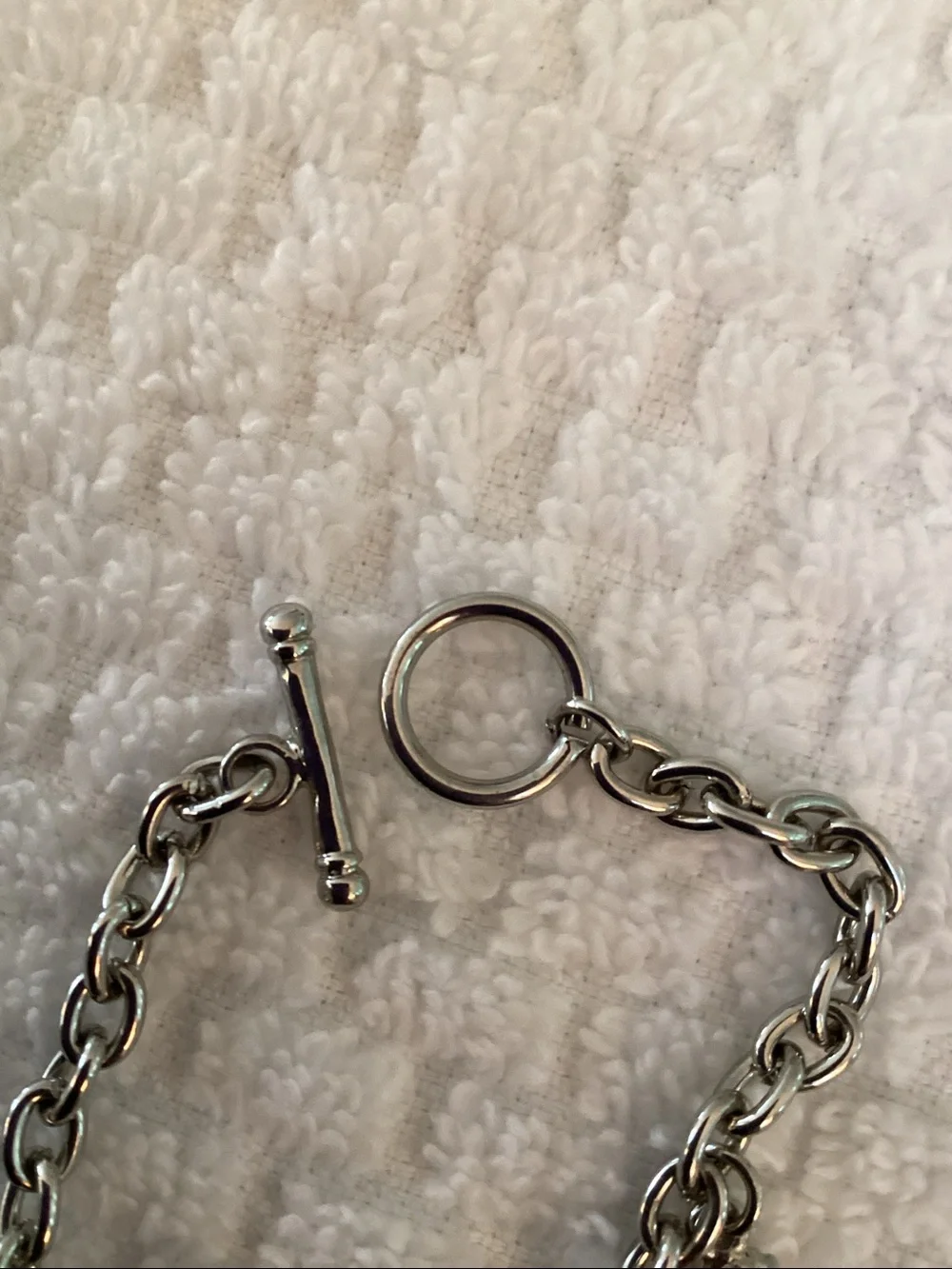 Silver Nautical Ocean Themed Charm Bracelet